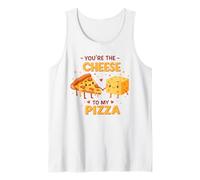 Tu Sei Il Formaggio per la mia Pizza Carino Cibo Amore Canotta