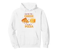 Tu Sei Il Formaggio per la mia Pizza Carino Cibo Amore Felpa con Cappuccio