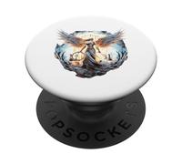Tu sei il mio angelo custode e veglia su di me PopSockets PopGrip Adesivo