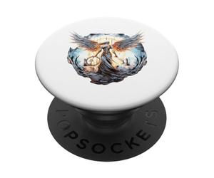 Tu sei il mio angelo custode e veglia su di me PopSockets PopGrip Adesivo