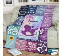 Tu sei il mio destino, l'amore ci ha resi per sempre e insieme, coperta in pile dal design personalizzato