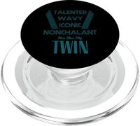 Tu sei il mio migliore amico gemello, talentuoso, ondulato, iconico, nonchalant PopSockets PopGrip per MagSafe