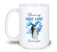 Tu Sei Il Mio Primo Amore Tazza Mug Ceramica Tazza Colazione Divertenti Tazze Di Caffè Regali Novità Per Anniversario Fidanziati Natale Regalo 330ml