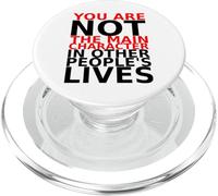 Tu sei il personaggio principale. motivazione Citazione PopSockets PopGrip per MagSafe