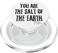 Tu sei il sale della terra Matteo 5:13 Bibbia Fede PopSockets PopGrip per MagSafe