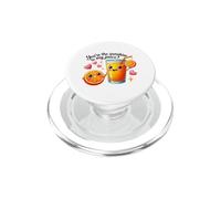 Tu sei il sole per My Juice Cute Orange Pun PopSockets PopGrip per MagSafe