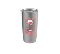 Tu sei il vino divertente gioco di parole Celebrazione Cheers Bicchiere termico in acciaio inox doppia parete