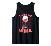 Tu Sei Il Vino Divertente Gioco di Parole Celebrazione Cheers Canotta