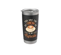 Tu sei la Concha del mio Cafecito Ama il cibo messicano Conchas Bicchiere termico in acciaio inox doppia parete