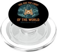 Tu sei la luce del mondo - Matteo 5:14 Stile Vintage PopSockets PopGrip per MagSafe