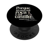 Tu sei la mia roccia e la mia fortezza Salmi 31:3 PopSockets PopGrip Adesivo