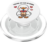 Tu sei la mia tazza di Boba carino Kawaii oca amore design PopSockets PopGrip per MagSafe