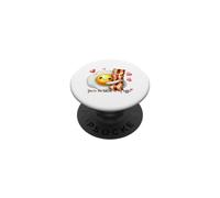 Tu sei la pancetta per le mie uova Carino Cibo per la colazione PopSockets PopGrip Adesivo