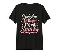 Tu Sei La Ragione Snacks Amore Divertente Maglietta Premium