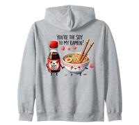 Tu Sei la soia al Mio Ramen Cute Foodie Art Felpa con Cappuccio