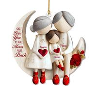 Tu sei la sorella che devo scegliere - Decorazione natalizia acrilica perso O8D6