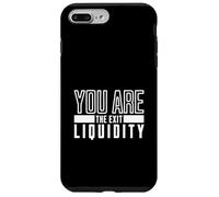 Tu sei l'uscita Liquidità Crypto Humor Trading Custodia per iPhone 7 Plus/8 Plus