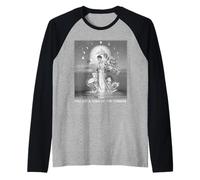Tu Sei Un Figlio del Cosmos Opera Grafica Vintage Maglia con Maniche Raglan