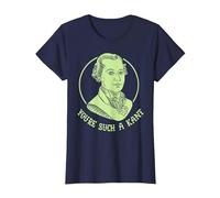 Tu Sei Una Maglietta Kant - Immanuel Kant Maglietta, Donna, Navy, XL
