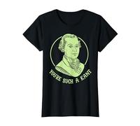 Tu Sei Una Maglietta Kant - Immanuel Kant Maglietta, Donna, Nero, S