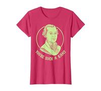 Tu Sei Una Maglietta Kant - Immanuel Kant Maglietta, Donna, Rosso mélange, S