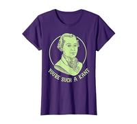 Tu Sei Una Maglietta Kant - Immanuel Kant Maglietta, Donna, Viola, XXL