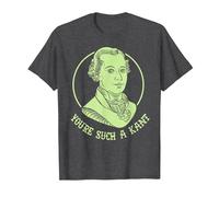 Tu Sei Una Maglietta Kant - Immanuel Kant Maglietta, Uomo, Grigio Scuro, 6XL