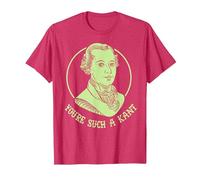 Tu Sei Una Maglietta Kant - Immanuel Kant Maglietta, Uomo, Rosso mélange, XXL