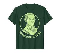 Tu Sei Una Maglietta Kant - Immanuel Kant Maglietta, Uomo, Verde Foresta, XXL