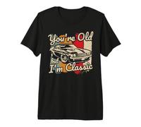 Tu Sei Vecchio ma io Sono Una Classica Muscle Car degli Anni '60 Maglietta Premium
