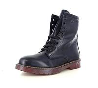 TU SI CHE VALI 2221 Stivale ad Anfibio al Polpaccio Donna in Vera Pelle con Lacci