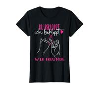 Tu Stracciato Io Affacciato Noi Amici Bff Migliore Amica Bffs Maglietta