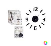 TU TENDENCIA UNICA Orologio da parete adesivo con lancette orologio da parete adesivo effetto 3D facile da installare (Bronce)