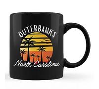 TUANDANG BUONO DEAL Outer Banks North Carolina NC Cities Abbigliamento Pullover Tazza da caffè nera 11oz..