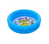 TUANZUN Piscina Bambini, Piscinetta Gonfiabile Bambini Piscina Gonfiabile Estiva for Bambini, Spessa, Gonfiabile, in PVC, Rotonda, for Neonati, for Bambini Piccoli, Accessori for Piscina(Blue)