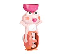 Tub Toys, Waterfall Bathtub Toy, Suction Cup Frog Shape Water Educational Game, Compact and Portable, Interactive Sensory Play for Kids, Boys, Girls, Home, Pool, Travel, Hotel, Outdoor, Indoor