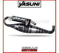 TUB826-1C MARMITTA YASUNI C40 CARBONIO LONGJIA SPEEDJET 50 LC 2 TEMPI NON OMOLOG