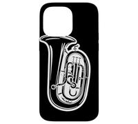 Tuba Disegno Musica Jazz Custodia per iPhone 14 Pro Max