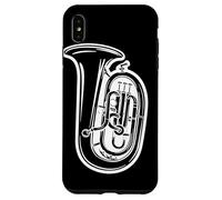 Tuba Disegno Musica Jazz Custodia per iPhone XS Max