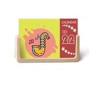 Tuba Musical Instruments 2022 - Calendario da tavolo, 12 mesi