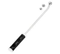 Tuba Repair Tool - 8-Inch Trumpet Dent Remover | Fixer Kit with Ergonomic Handle - Stainless Steel Flattening Kit with Three Balls Provides Precision Control, Ideal for Maintaining Horns and Tubas