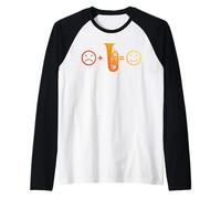 Tuba Tubin - Strumento a fiato da donna Maglia con Maniche Raglan