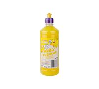 TUBAN Colla PVA glitterata per Slime 500ml - Colla per carta - Per divertimento - Carta e cartone - Ideale per realizzare Slime - Decoupage - Fai da te - Giallo