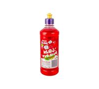 TUBAN Colla PVA profumata da 500 ml - Perfetto per fare Slime - Profumo e colore incredibili - Colla per carta e cartone - Con profumo di fragola - Rosso