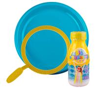 TUBAN set per bolle di sapone con cerchio e ciotola + soluzione 250 ml