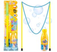 TUBAN set per bolle giganti con corda da 45 cm e soluzione da 400 ml