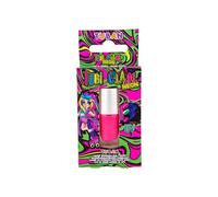 TUBAN Tubi Glam - Smalto per unghie per bambini - Per ragazze - Lavabile con acqua calda - Sapore amaro - Smalto amaro - Rosa neon