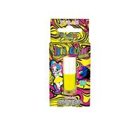 TUBAN Tubi Glam - Smalto per unghie per bambini - Per ragazze - Lavabile con acqua calda - Sapore amaro - Smalto amaro - Giallo neon