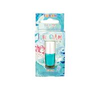 TUBAN Tubi Glam - Smalto per unghie per bambini - Per ragazze - Lavabile con acqua calda - Sapore amaro - Smalto amaro, madreperla turchese