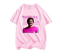Tubaxing Pedro Pascal Tshirts Daddy Is A State of Mind Magliette grafiche Donna Uomo Cotton Maglietta Top color11,XXL